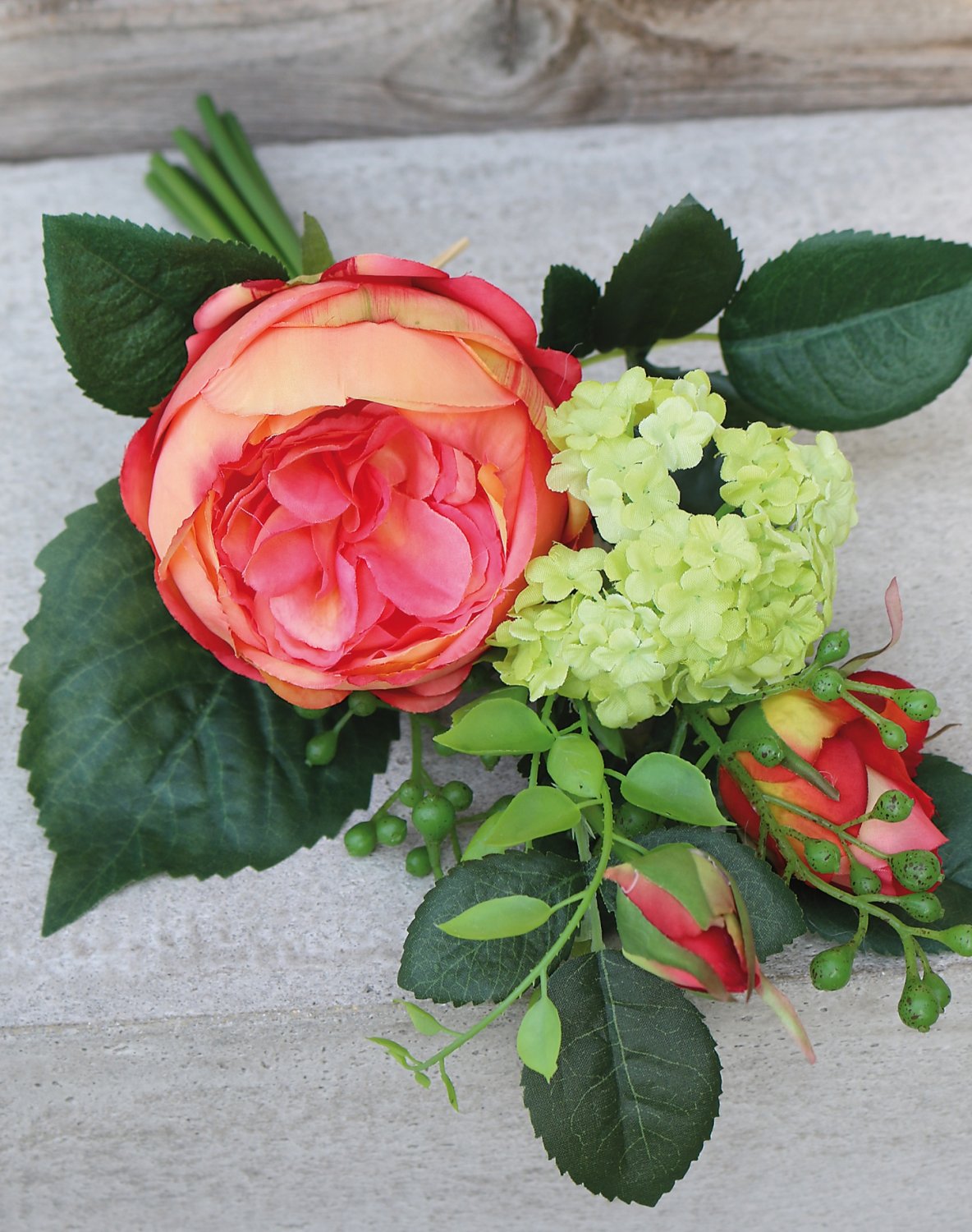 silk rose bouquet