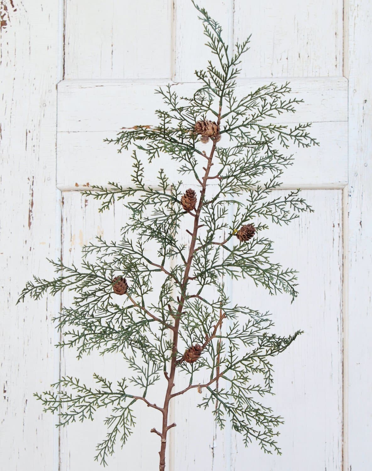 Künstlicher Tannenbaum mit Schnee, 45cm, grün