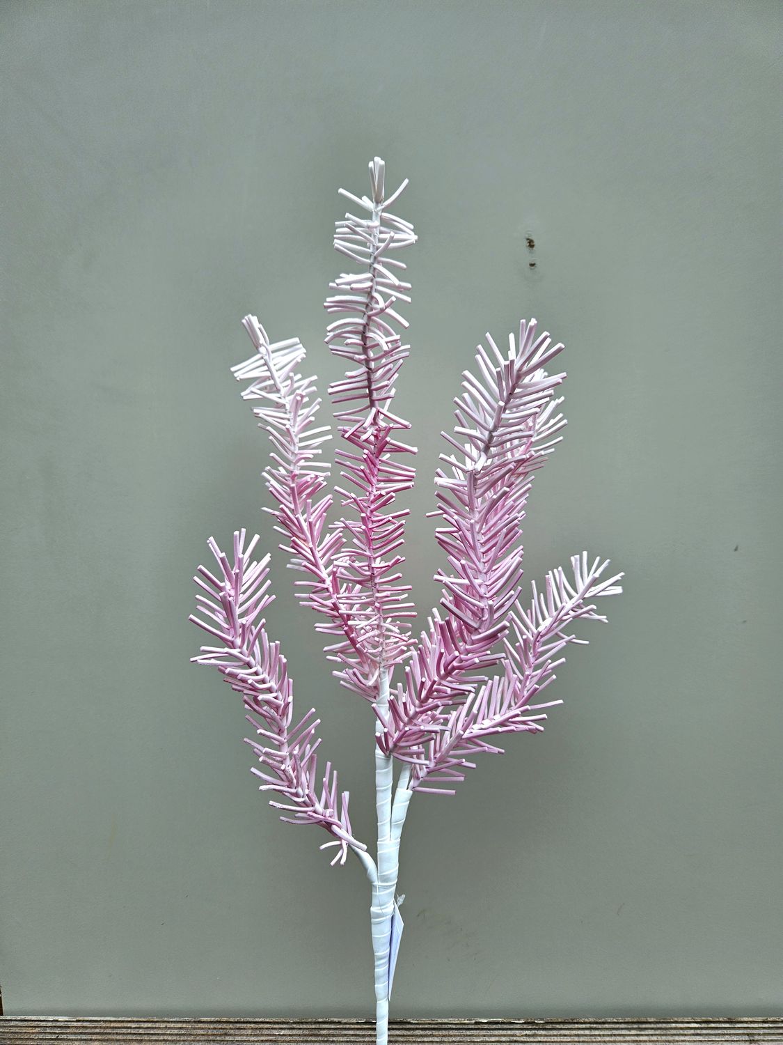 Deko Soft Flower 'Rosmarin', 90 cm, hellrosa