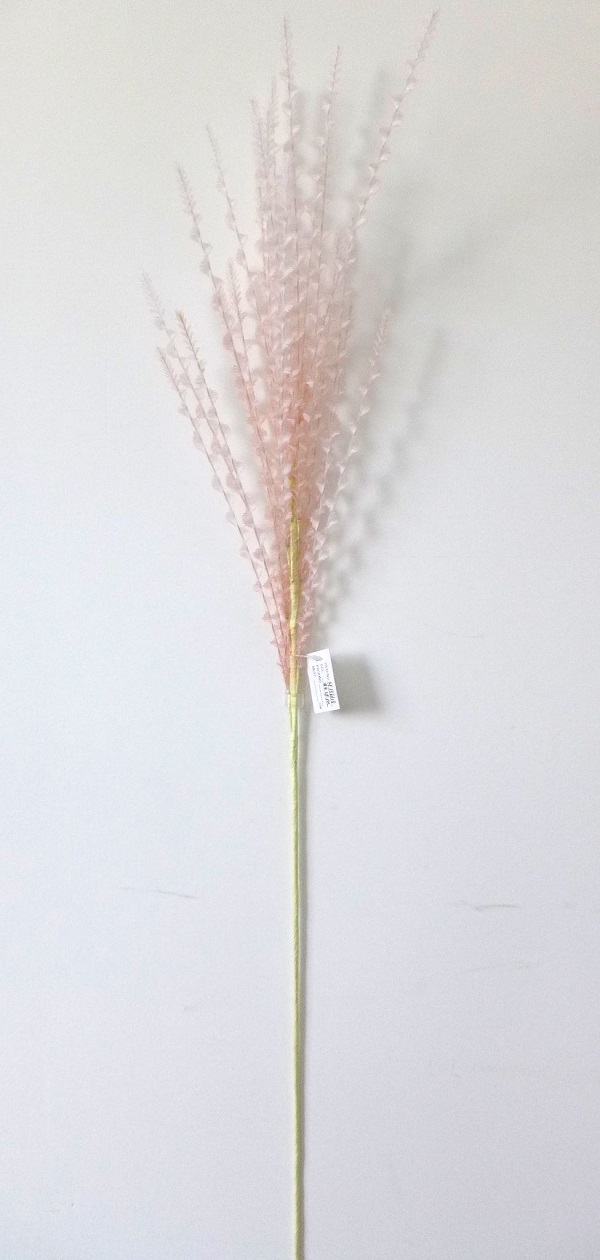 Deko Softflower 'Hirsegras', 98 cm, hellrosa